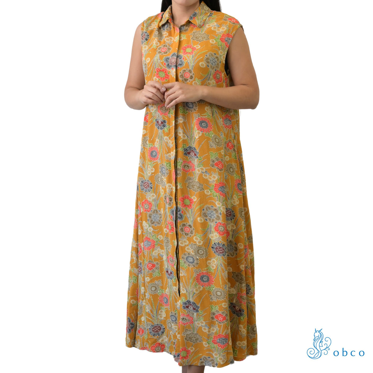 Kimono remake long dress type2
