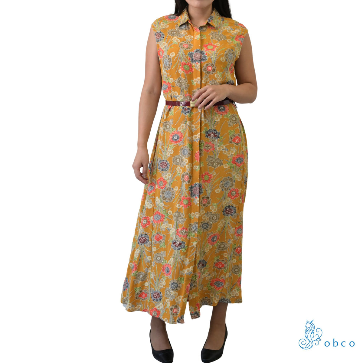 Kimono remake long dress type2